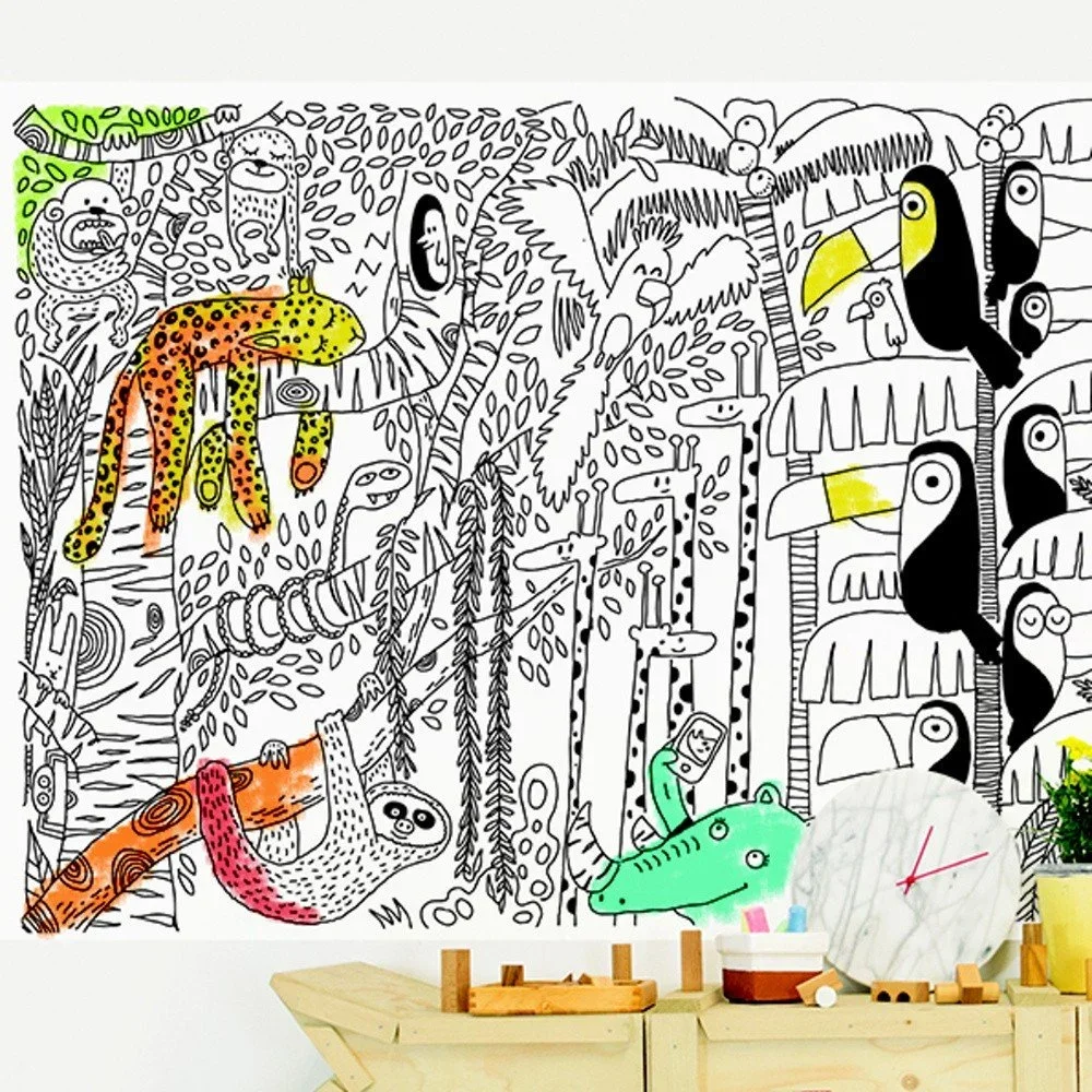 Tapeta Chispum Color Jungle v:829526